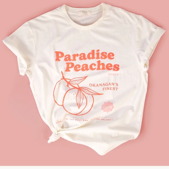 Paradise Peaches tee #Jillian Harris Jacksonrowe - Picture 2 of 13